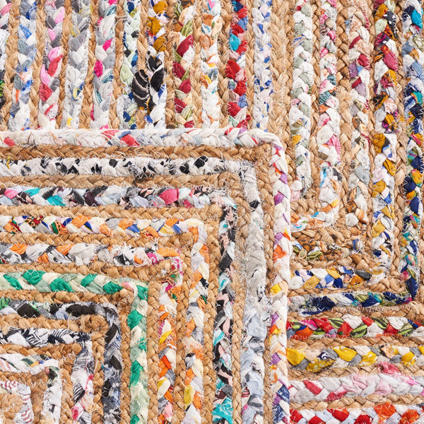 Safavieh Cape Cod Hand Woven Cotton Area Rug – Artisan Crafted In India, Unique Design For Cozy Spaces Beige ,Multi Cotton Cap202b-11r