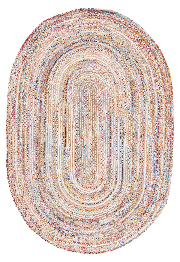 Safavieh Cape Cod Hand Woven Cotton Area Rug – Artisan Crafted In India, Unique Design For Cozy Spaces Beige ,Multi Cotton Cap202b-11r