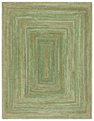 Safavieh Cape Cod Hand-Woven Jute Cotton Striped Area Rug for Large Living Rooms Boho CAP202Y-1115