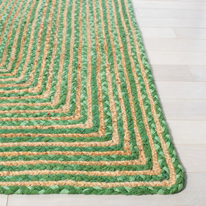 Safavieh Cape Cod Hand-Woven Jute Cotton Flatweave Runner Bohemian Striped Hallway Rug CAP202Y-220