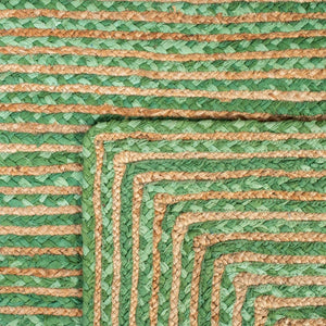 Safavieh Cape Cod Striped Jute Cotton Accent Rug Hand Woven Bohemian Entryway Floor Mat CAP202Y-25