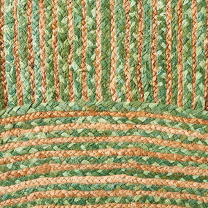 Safavieh Cape Cod Hand Woven Jute Cotton Flatweave Round Rug Earthy Striped Bohemian Accent CAP202Y-3R