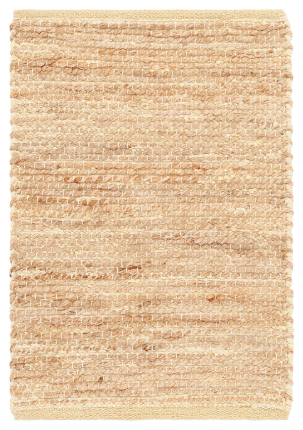 Safavieh Cape Coastal Handwoven Jute Cotton Rug In Sunny Yellow And Natural Tones — Durable Low-Profile Accent Rug 3'-0" x 5'-0" CAP236C-3