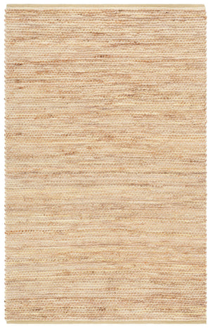 Safavieh Cape Handwoven Jute & Cotton Rug In Sunny Yellow Natural — Coastal Texture, Durable Low-Profile Comfort 4'-0" x 6'-0" CAP236C-4