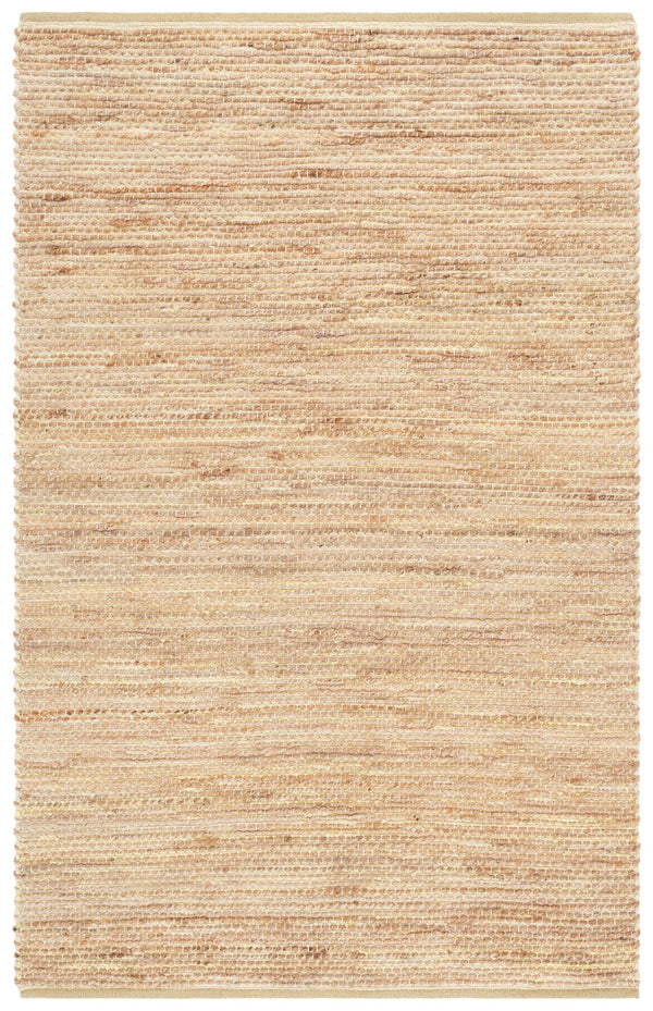 Safavieh Cape Handwoven Jute & Cotton Rug In Sunny Yellow Natural — Coastal Texture, Durable Low-Profile Comfort 4'-0" x 6'-0" CAP236C-4