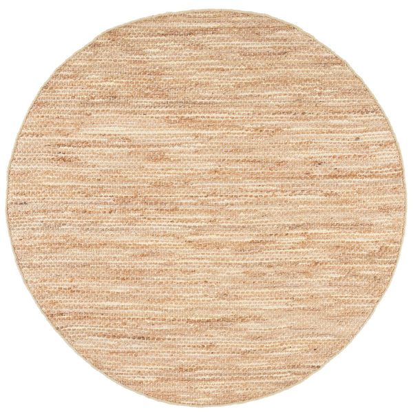 Safavieh Cape Coastal Handwoven Jute Cotton Rug In Sunny Yellow And Natural Tones — Durable Low-Profile Accent Rug 3'-0" x 5'-0" CAP236C-3