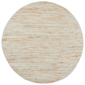 Safavieh Cape Handwoven Jute-Cotton Area Rug In Turquoise And Natural Tones — Coastal Texture, Low-Profile Charm 3'-0" x 5'-0" CAP236K-3