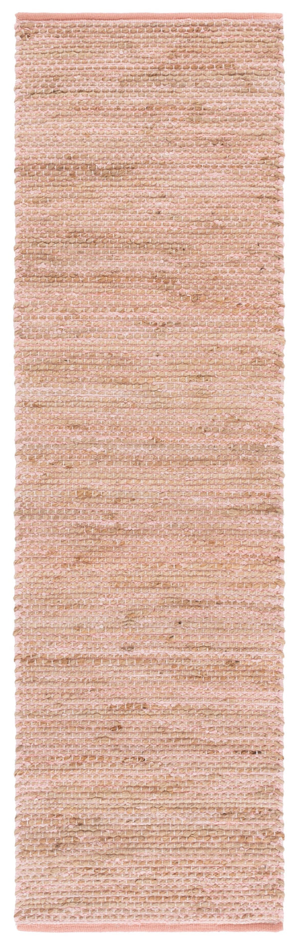 Safavieh Cape Jute-And-Cotton Area Rug In Pink And Natural Tones — Handwoven, Low-Profile Coastal Texture 4'-0" x 6'-0" CAP236U-4