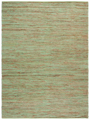 Safavieh Cape Cod Coastal Handwoven Jute & Cotton Rug In Soothing Green And Natural Tones For Entryways 3'-0" x 5'-0" CAP236Y-3
