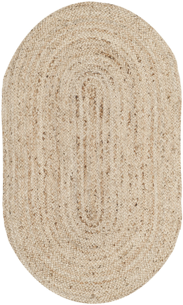 Safavieh Cape Handwoven Jute Area Rug, Natural Coastal Texture, Low-Profile Durable Foundation For Homes 5'-0" x 7'-0" CAP252A-57