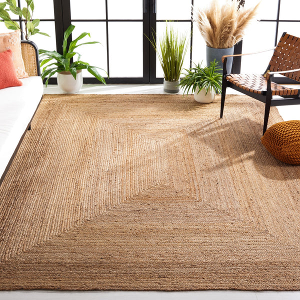 Safavieh Cape Cod Hand-woven Jute Area Rug - Luxurious Artisan Craftsmanship For Elegant Home Décor Natural Jute Cap252a-12sq