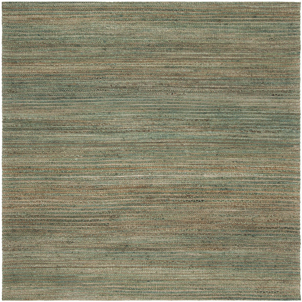 Safavieh Cape Cod Handwoven Eco-friendly Rug - Elegant, Durable Texture For Timeless Home Décor Appeal Sage ,Natural 80% Jute,20% Cotton Cap503b-8sq