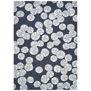 Trans Ocean Liora Handmade Coastal Area Rug - Durable Synthetic Blend With Beach-inspired Design For Any Space Navy Polyester,Acrylic Cap57175633