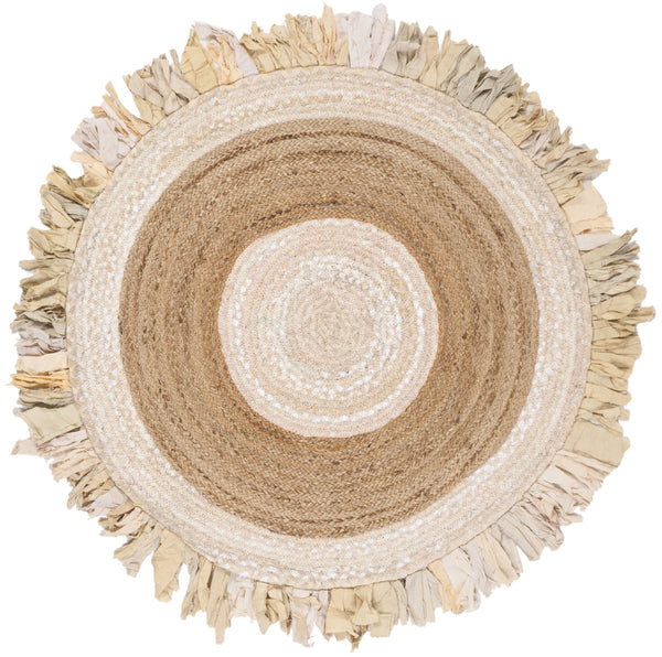 Safavieh Cape Cod Elegant Hand-woven Rug - Premium Cotton & Jute Blend For Timeless Home Décor Appeal Beige ,Natural 70% Cotton,30% Jute Cap701b-9r
