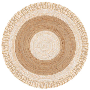 Safavieh Cape Cod Elegant Hand-woven Rug - Premium Cotton & Jute Blend For Timeless Home Décor Appeal Beige ,Natural 70% Cotton,30% Jute Cap701b-9r