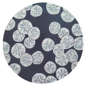 Trans Ocean Liora Handmade Coastal Area Rug - Durable Synthetic Blend With Beach-inspired Design For Any Space Navy Polyester,Acrylic Capd3175633