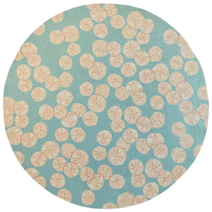 Trans Ocean Liora Handmade Coastal Area Rug - Durable Synthetic Blend With Beach-inspired Design For Any Space Blue Polyester,Acrylic Capd8175606