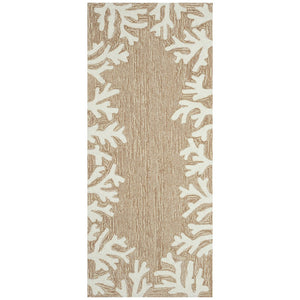 Trans Ocean Liora Manne Capri Coastal Indoor/Outdoor Area Rug - Vibrant Tropical Design For Any Space Natural Polyester,Acrylic Capr5162012