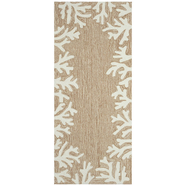 Trans Ocean Liora Manne Capri Coastal Indoor/Outdoor Area Rug - Vibrant Tropical Design For Any Space Natural Polyester,Acrylic Capr5162012