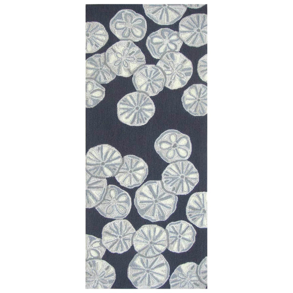 Trans Ocean Liora Handmade Coastal Area Rug - Durable Synthetic Blend With Beach-inspired Design For Any Space Navy Polyester,Acrylic Capr5175633