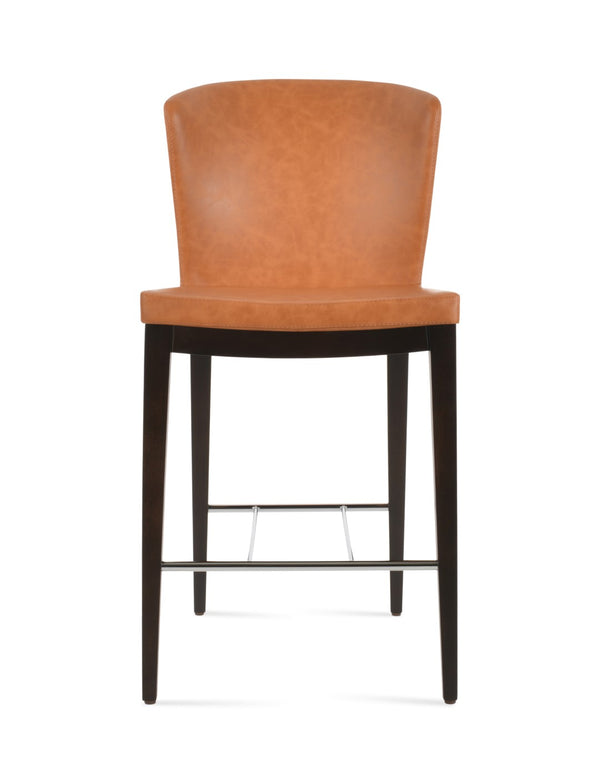 Soho Concept Capri Wood Barstools & Counterstools - Solid Beech, Stylish Camira Fabric, 10-year Guarantee & More! Caramel  Soho-concept-dining-chair-10696