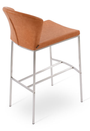 Soho Concept Capri Metal Barstools And Counterstools - Stylish Camira Fabric, Durable Brushed Steel Finish, 10-year Guarantee   Soho-concept-dining-chair-10711