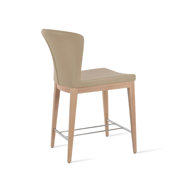 Soho Concept Capri Wood Barstools & Counterstools - Solid Beech, Stylish Camira Fabric, 10-year Guarantee & More! Ash,Natural  Soho-concept-dining-chair-10693