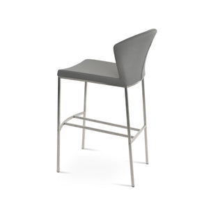 Soho Concept Capri Counter And Bar Stools With Luxurious Camira Era Upholstery And Solid Wood Finishes, 10-year Guarantee Grey  Soho-concept-dining-chair-07490
