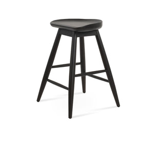Soho Concept Cattelan Baba Barstools & Counterstools - Solid Wood Seats In Elegant Finishes For Stylish Comfort Black  Soho-concept-dining-chair-06604