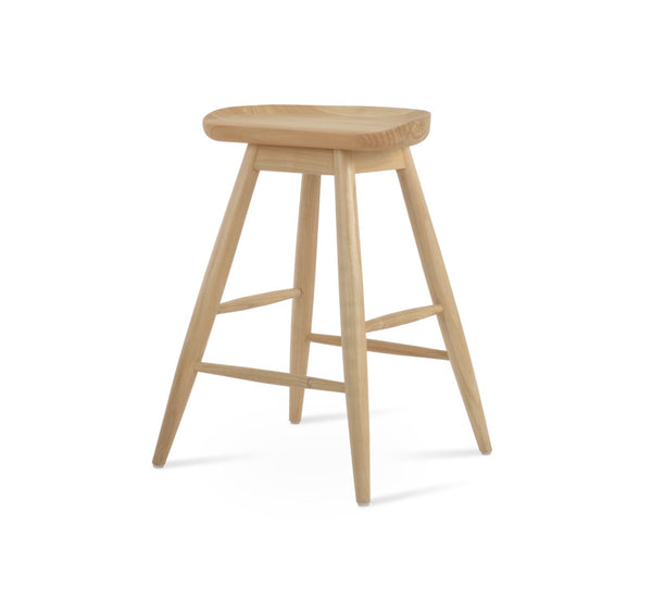 Soho Concept Cattelan Baba Barstools & Counterstools - Solid Wood Seats In Elegant Finishes For Stylish Comfort Natural,White  Soho-concept-dining-chair-06603