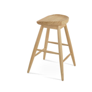 Soho Concept Cattelan Baba Barstools & Counterstools - Solid Wood Seats In Elegant Finishes For Stylish Comfort Natural,White  Soho-concept-dining-chair-07521