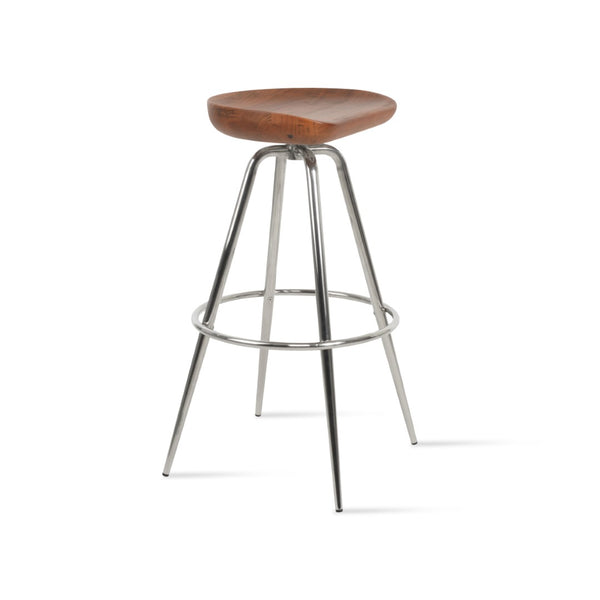 Soho Concept Cattelan Piston Barstools & Counterstools - Stylish Solid Wood Seats With Adjustable Heights & Finish Options Ash  Soho-concept-dining-chair-10770