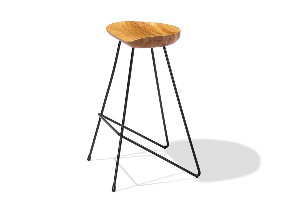 Soho Concept Cattelan Ana Barstools & Counterstools - Elegant Solid Wood Seats With Metal Accents For Stylish Spaces Black,Ash  Soho-concept-dining-chair-10774
