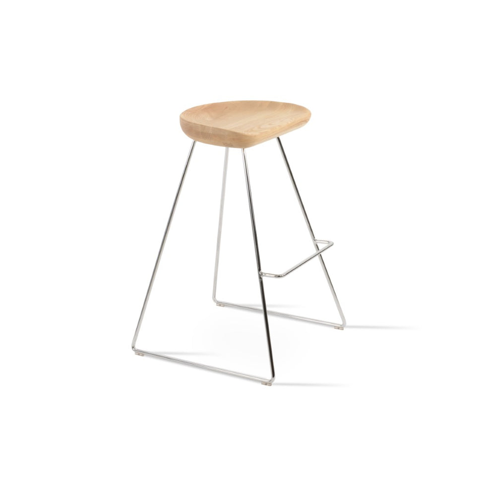 Soho Concept Cattelan Pr-wood Barstools & Counterstools: Solid Wood Design With Custom Finishes & Swivel Feature White,Ash  Soho-concept-dining-chair-10775