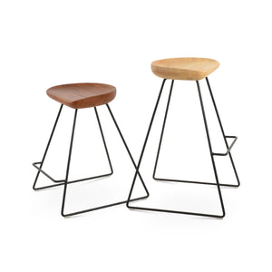 Soho Concept Cattelan Wire Barstools & Counterstools - Solid Wood Seats With Stylish Finish Options & Durability Black,Ash,Natural  Soho-concept-dining-chair-10764