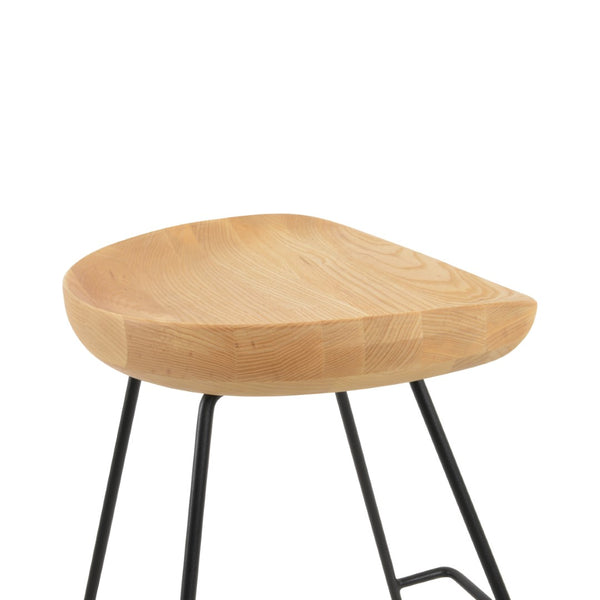 Soho Concept Cattelan Wire Barstools & Counterstools - Solid Wood Seats With Stylish Finish Options & Durability Black,Ash,Natural  Soho-concept-dining-chair-07507