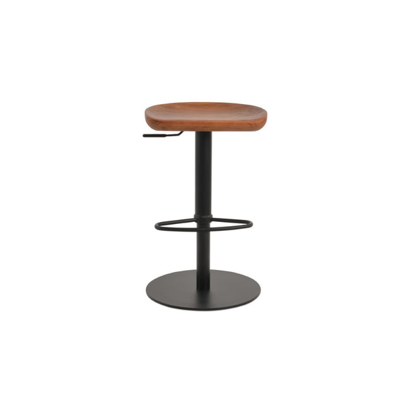 Soho Concept Cattelan Piston Barstools – Stunning Solid Wood Seats, Adjustable Heights, And Premium Finishes! Ash,Black  Soho-concept-dining-chair-10722