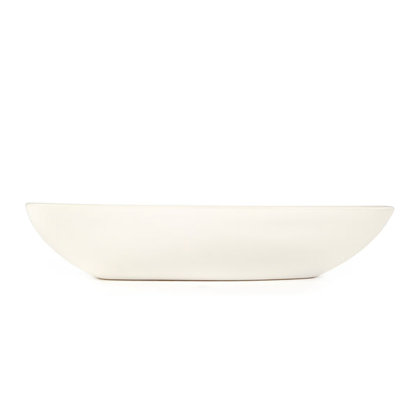 Atomic Boat Platter Small Matte White with Atomic CB3427-29-F929 Zentique
