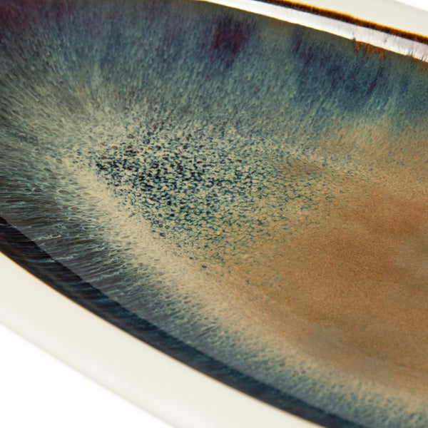 Atomic Boat Platter Large Matte White with Atomic CB3427-42-F929 Zentique