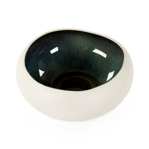 Zentique Atomic Bowl — Mid-Century Ceramic Accent Bowl, Durable Glaze, Compact Snack Dish & Decorative Catchall CB3442-14-F929