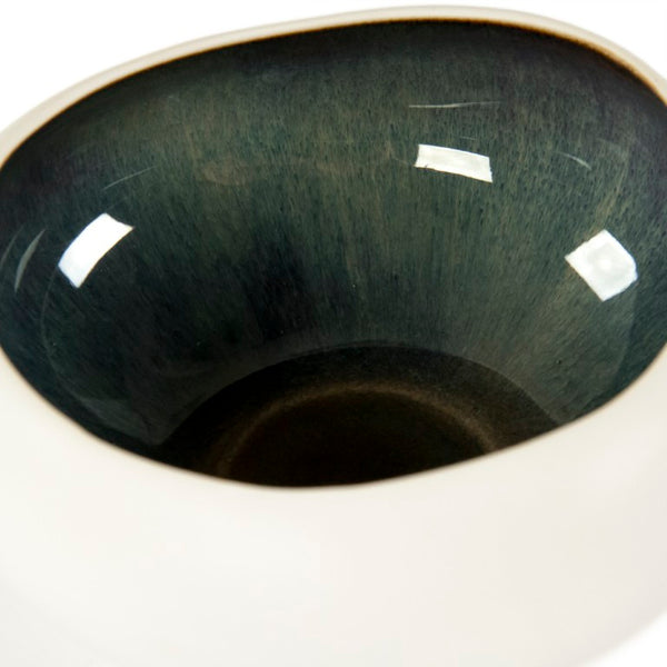 Zentique Atomic Bowl — Mid-Century Ceramic Accent Bowl, Durable Glaze, Compact Snack Dish & Decorative Catchall CB3442-14-F929