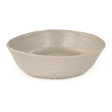 Grey Cross Weave Bowl Large Matte Cool Grey CB3490-40-R604 Zentique