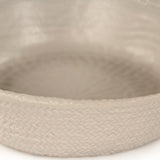 Grey Cross Weave Bowl Large Matte Cool Grey CB3490-40-R604 Zentique