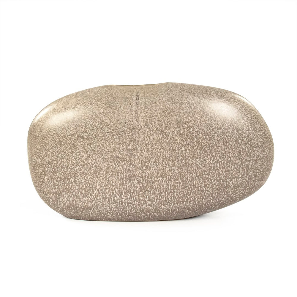 Splash Grey Oval Pebble Vase Splash Grey CB3546-19-R694 Zentique