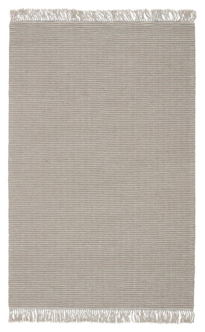 Jaipur Living Jaipur Living Skye Handwoven Boucle Taupe Area Rug Wool Blend Tasseled Neutral Light Gray 8'X10' RUG148695