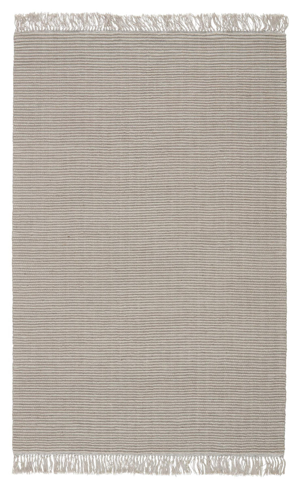 Jaipur Living Jaipur Living Skye Handwoven Boucle Taupe Area Rug Wool Blend Tasseled Neutral Light Gray 8'X10' RUG148695