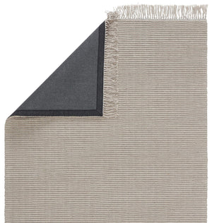 Jaipur Living Jaipur Living Skye Handwoven Boucle Taupe Area Rug Wool Blend Tasseled Neutral Light Gray 8'X10' RUG148695