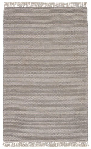 Jaipur Living Jaipur Living Skye Handwoven Boucle Taupe Area Rug Wool Blend Tasseled Neutral Gray 5'X8' RUG148697