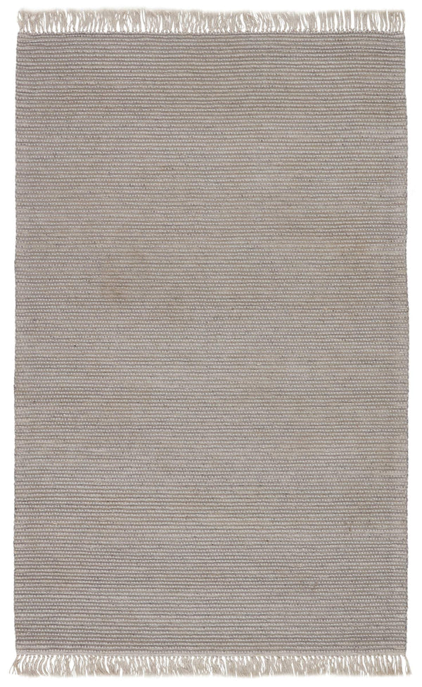 Jaipur Living Jaipur Living Skye Handwoven Boucle Taupe Area Rug Wool Blend Tasseled Neutral Gray 5'X8' RUG148697