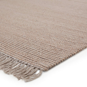 Jaipur Living Jaipur Living Skye Handwoven Boucle Taupe Area Rug Wool Blend Tasseled Neutral Tan 5'X8' RUG148700